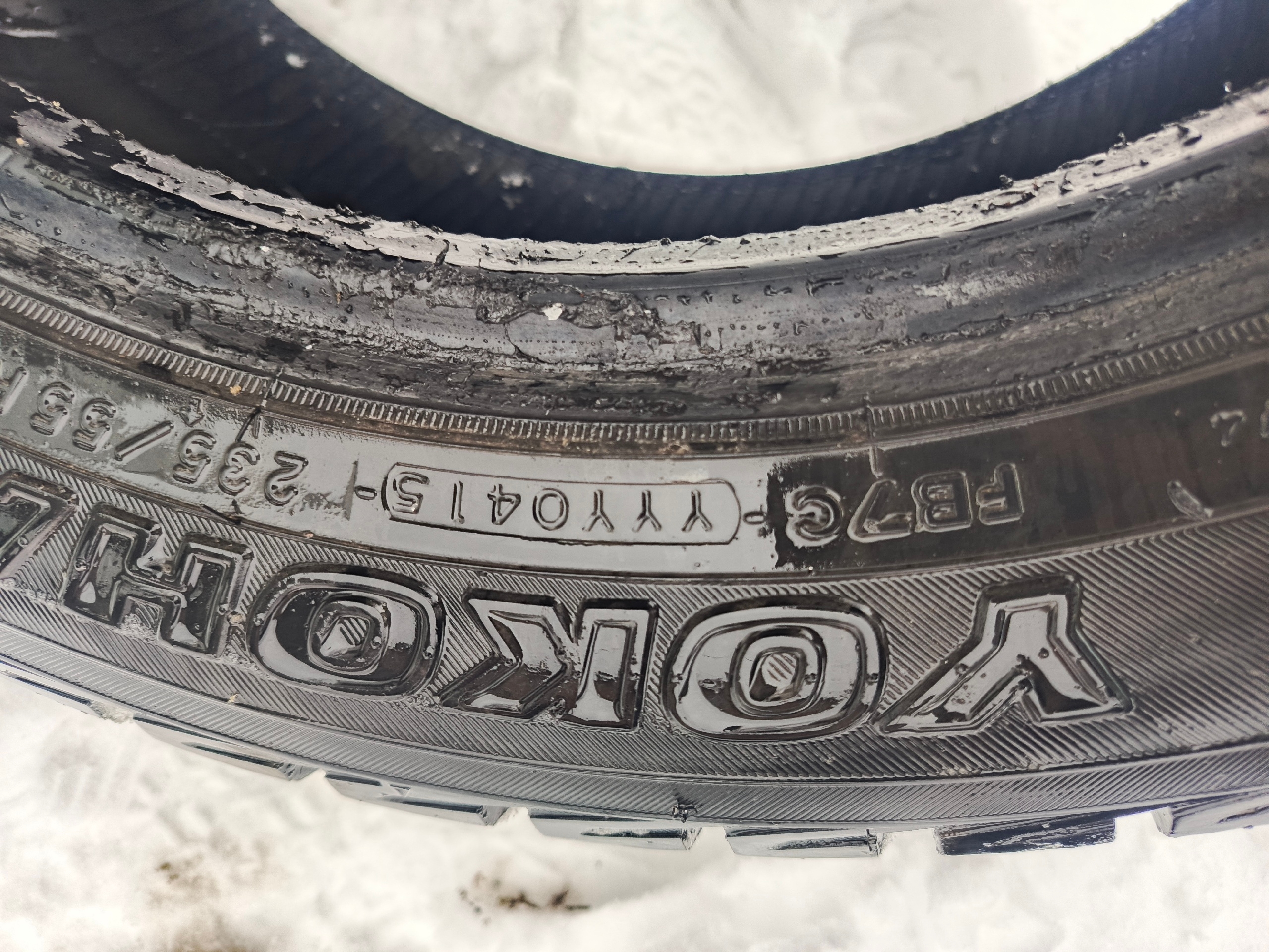 Резина для Toyota Harrier 2 (5)