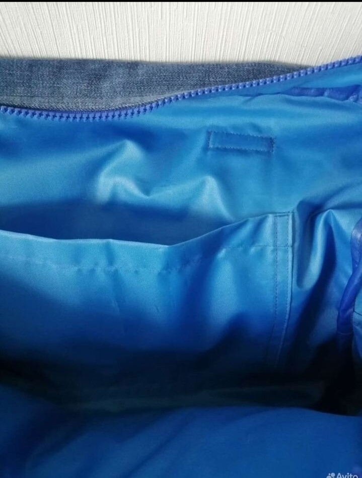 Джинсовая дорожная сумка, отличное качество (3)