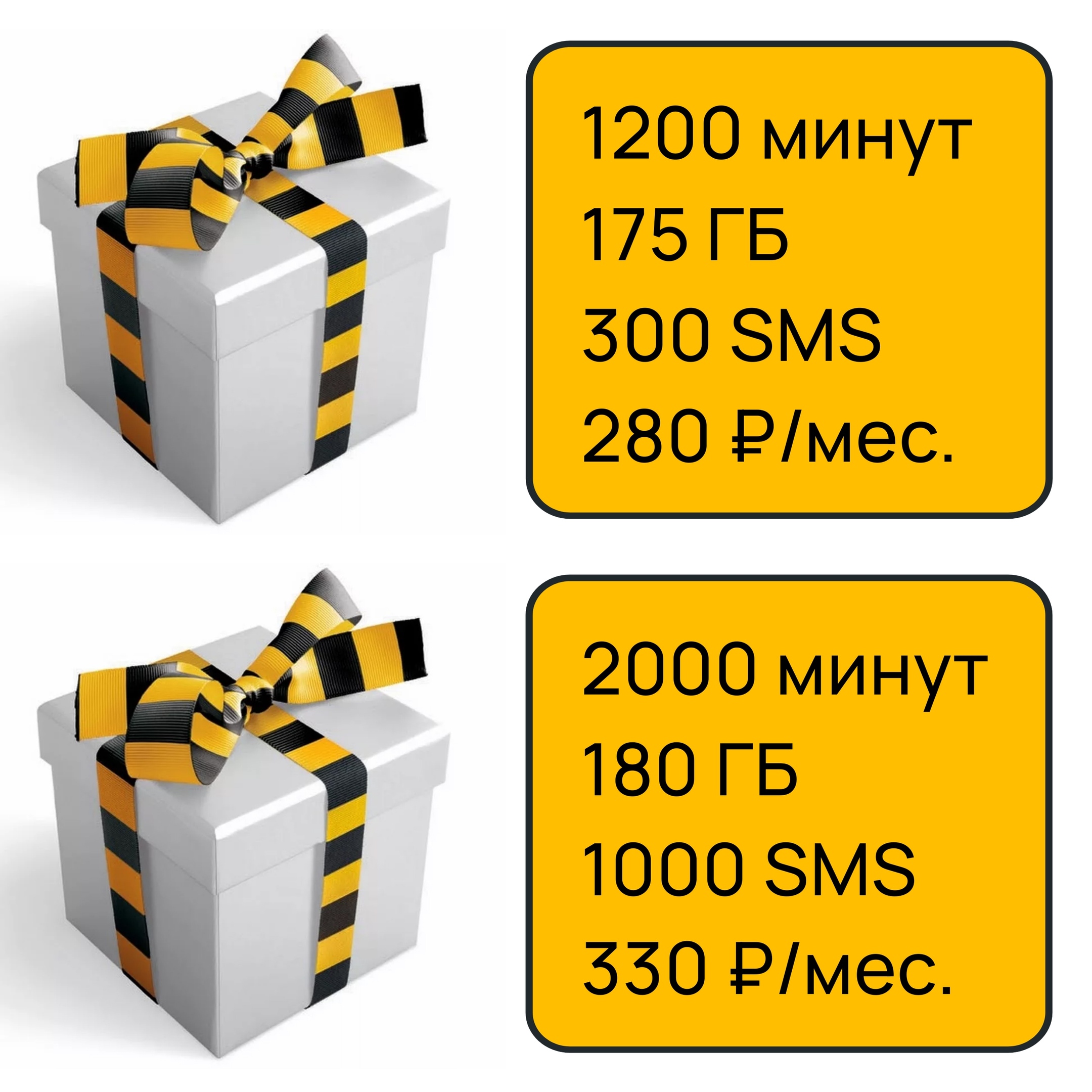 Уникальные тарифы для вашего номера (2)