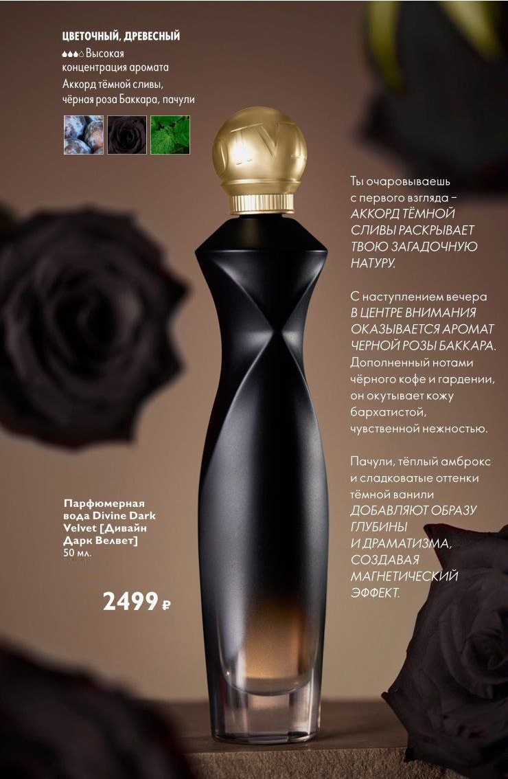 Заказываю духи Divine Dark Velvet