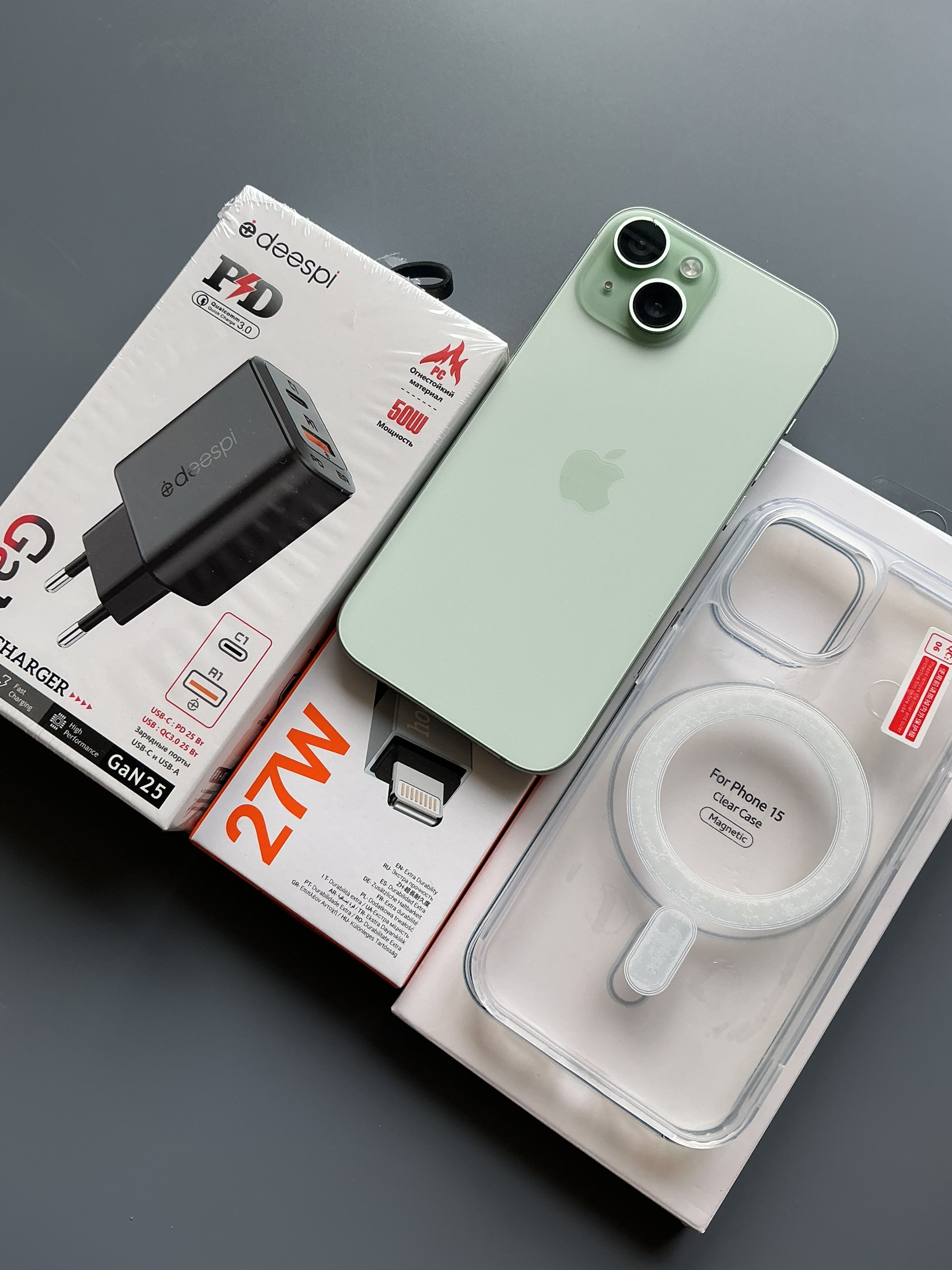 Айфон 15 с хорошим состоянием