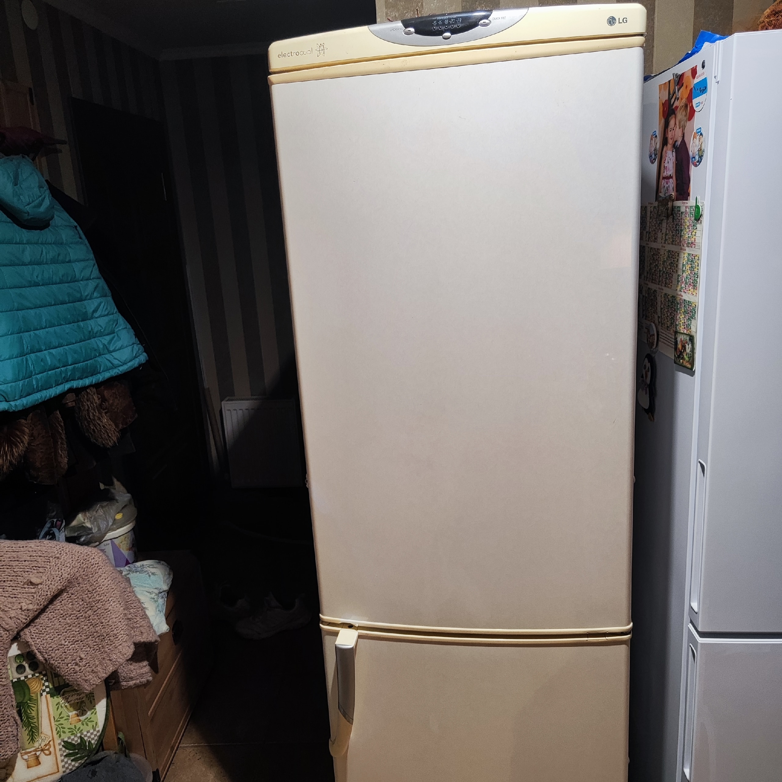 ### Холодильник LG-GR 409, перламутр (2)