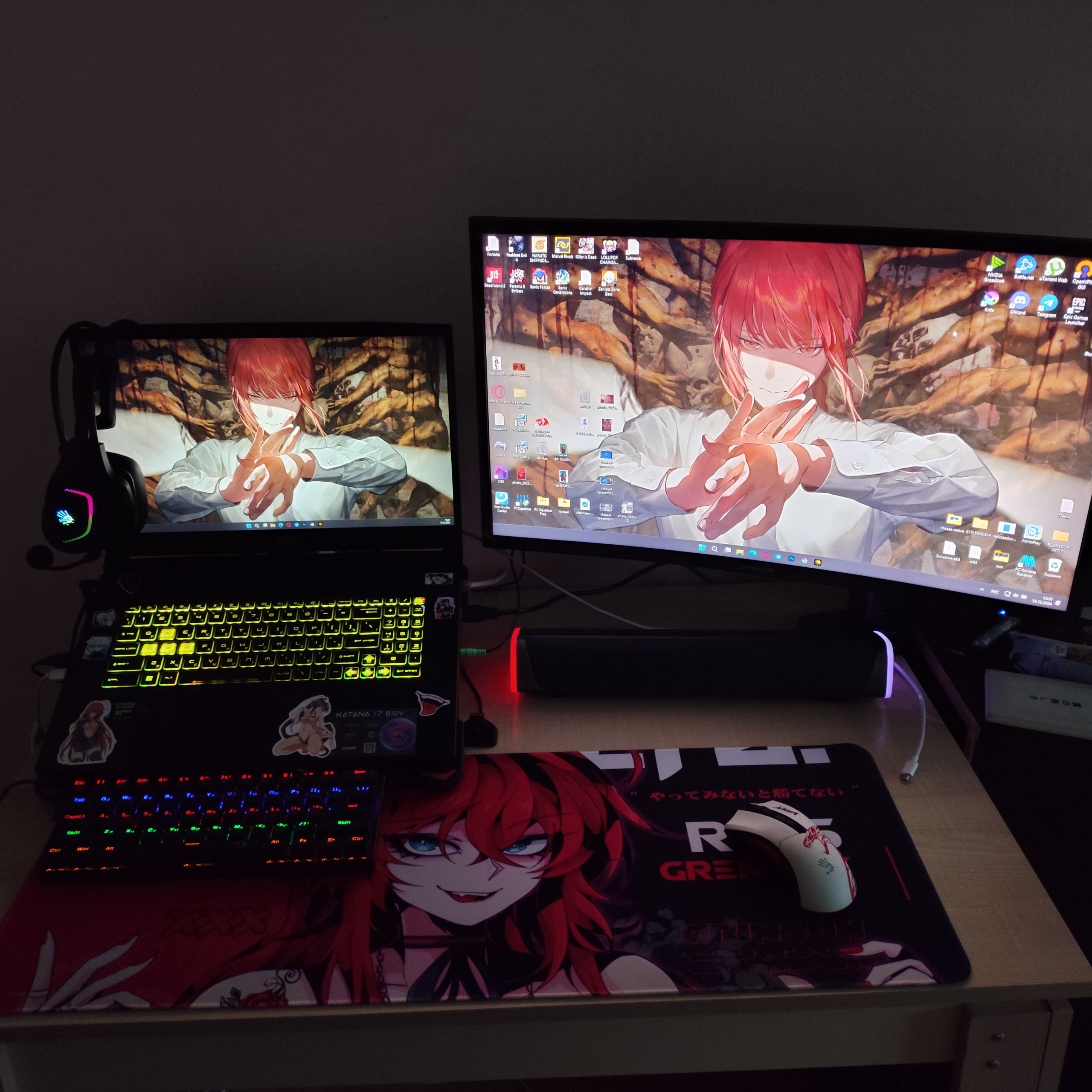 Продам игровой ноутбук MSI Katana (3)