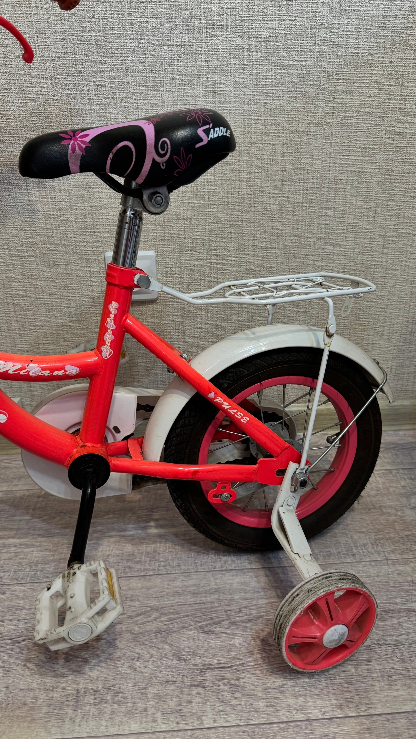 Продам детский велосипед. 4 колеса, (1)