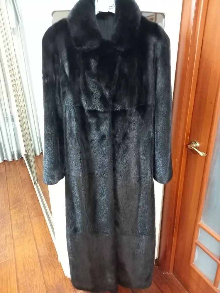 Норковая шуба Длина по спинке-140, (3)