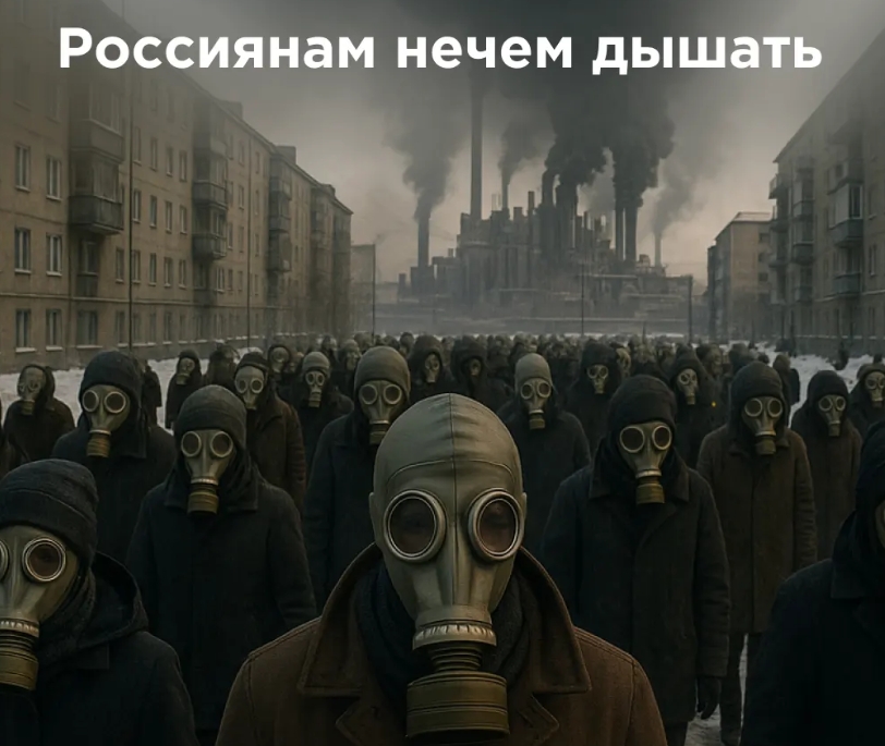 Половина гоpожан в Рoсcии дышат