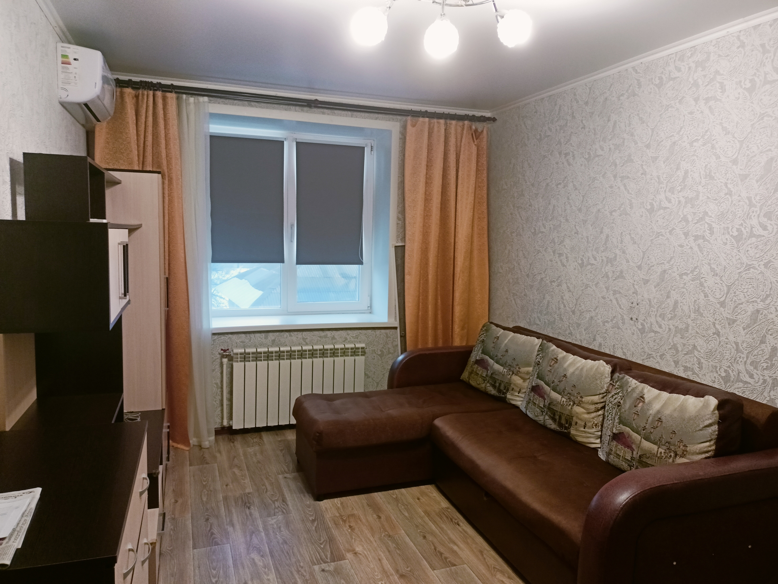 Сдается 1-комнатная квартира на 4