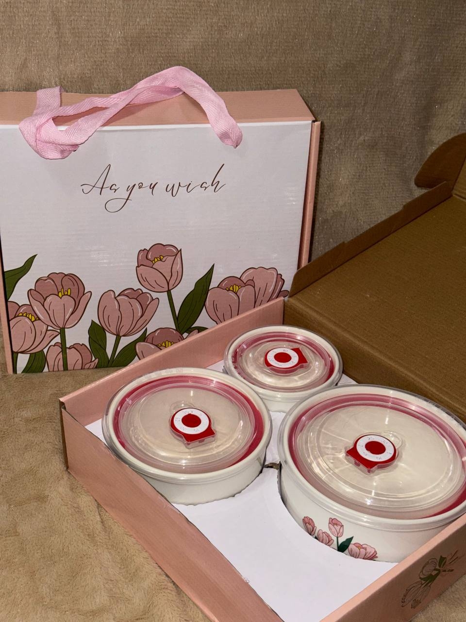 В продаже наборы керамических салатников (2)