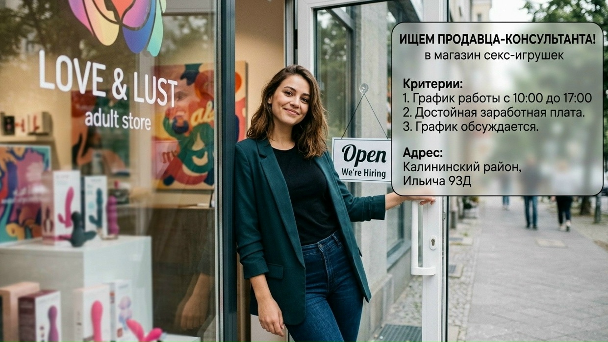Мы в поиске продавца-консультанта в