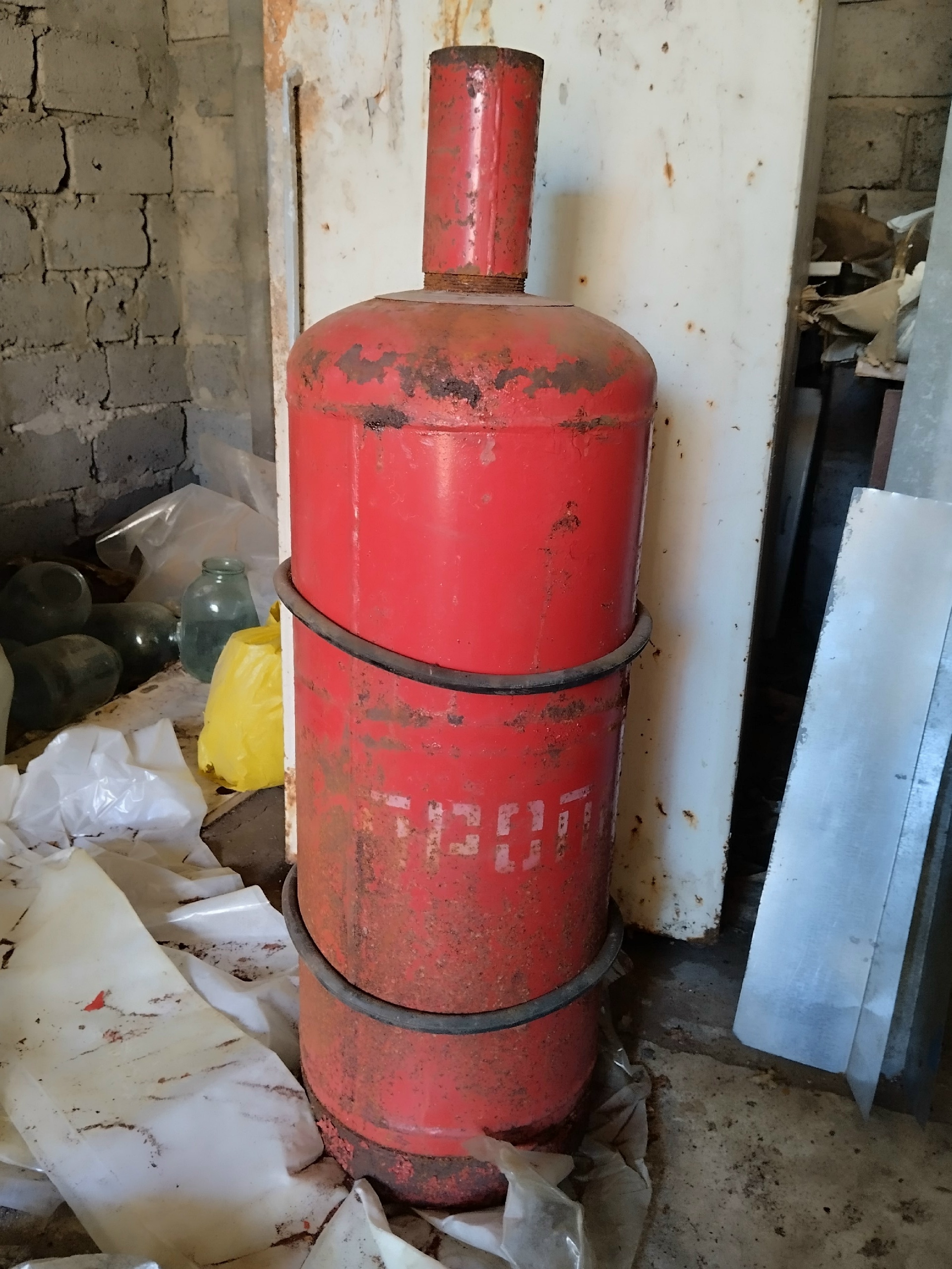 Продаётся газовый баллон с пропаном