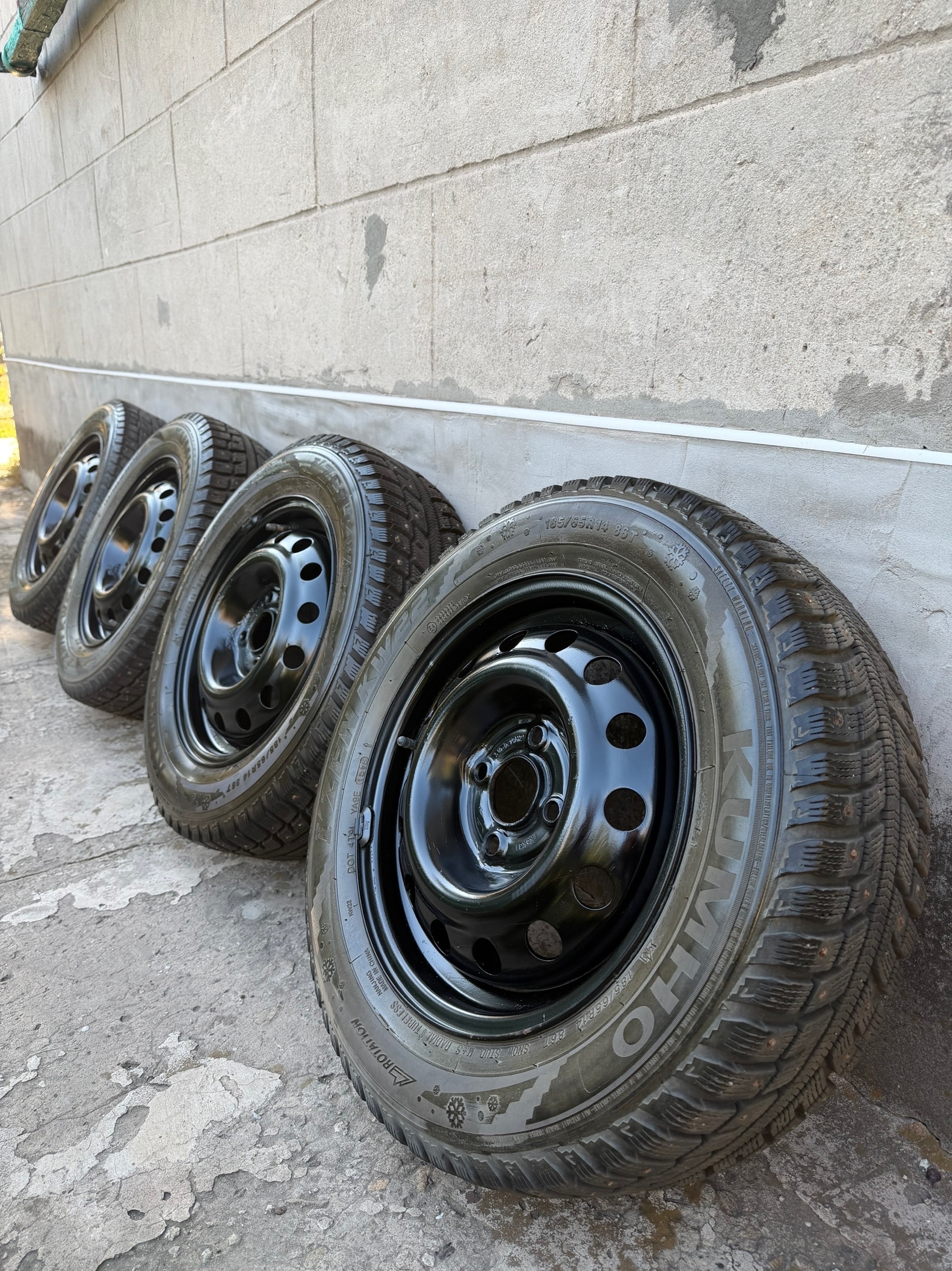 Зимние колеса в сборе R14 (2)