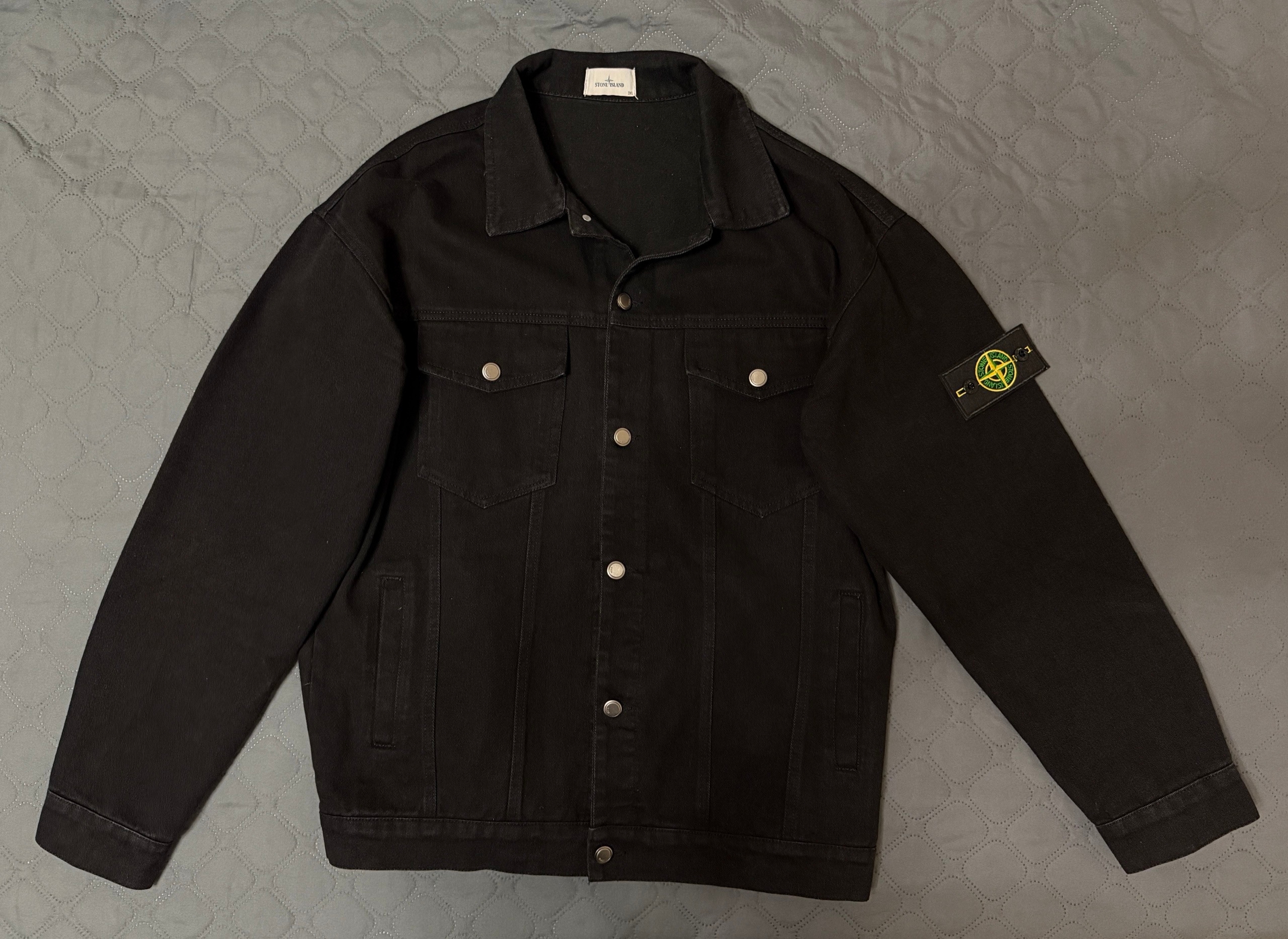 Новая джинсовая куртка Stone Island,