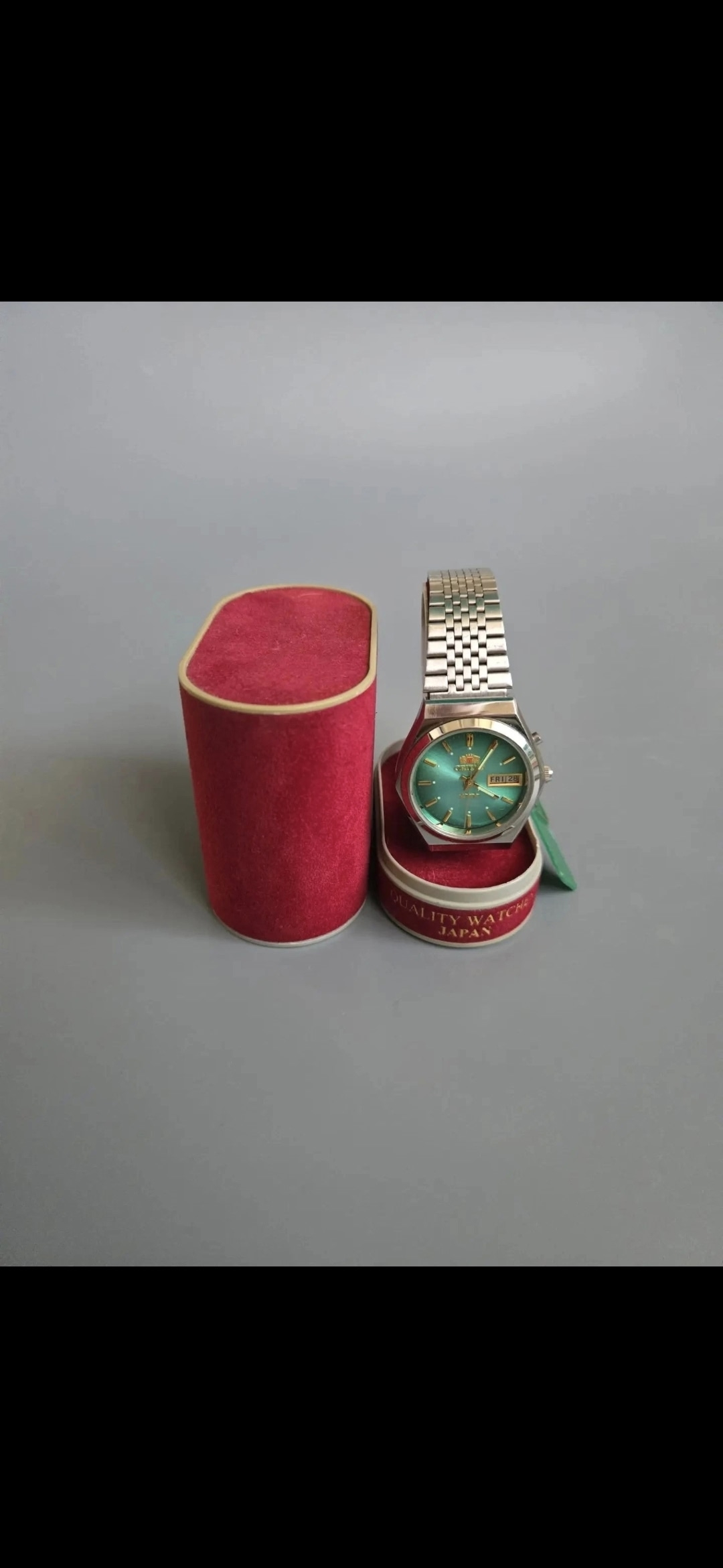 Orient 1996 изумрудный циферблат механика (2)